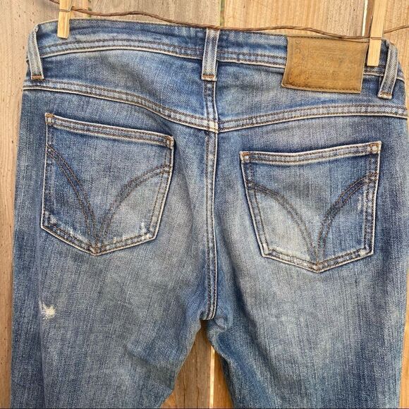 DOLCE GABBANA D&G CUTE Low Rise Jeans Y2K size 27 - Picture 7 of 16